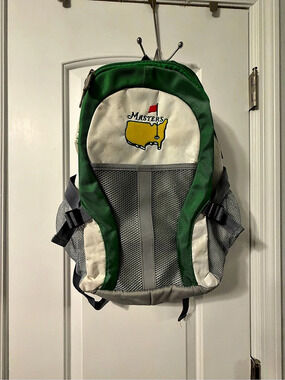 Masters Tournament Official Merchandise Backpack Green & Gray